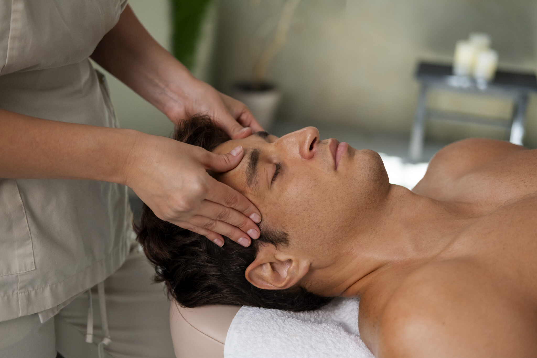 Indian head massage