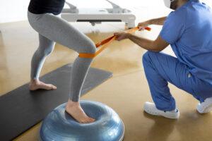 rehabilitation session