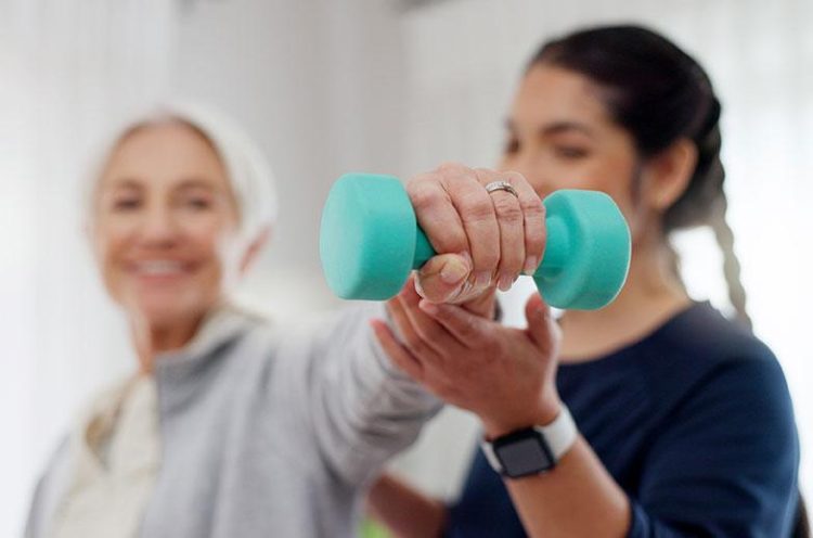 Elderly care for physiotherapy