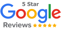 5 Star google reviews